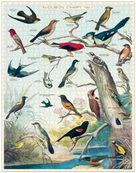 "Audubon Birds - Vögel" Cavallini Vintage Puzzle , 1000 Teile